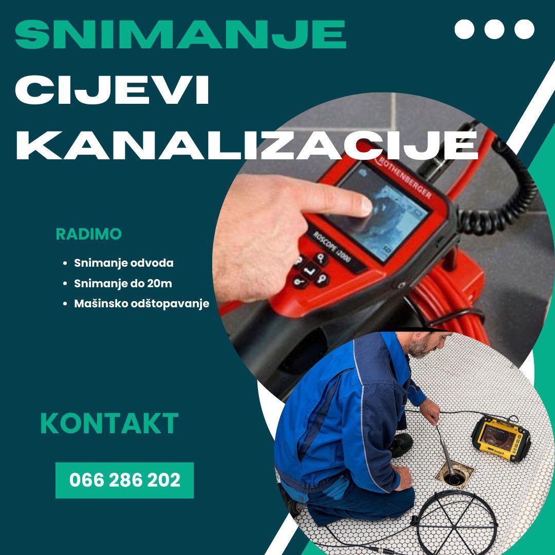 Ciscenje kanalizacije ocepljanje odvoda procepljanje cijevi — slika 2 od 2