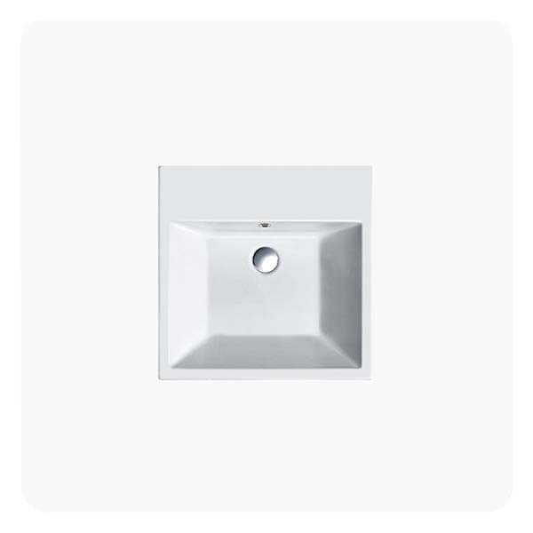 Umivaonik Zero 50x50 Squer Catalano — slika 3 od 4