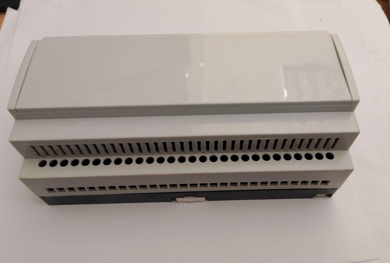 Kutija za din šinu, Altinkaya RT-209-A-23, siva, 157x90x58mm — slika 1 od 3