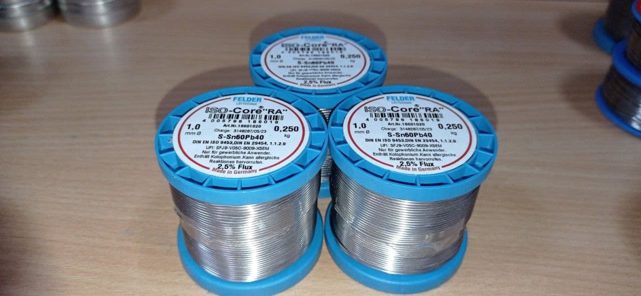 FELDER TINOL S-Sn60Pb40 1mm, 250gr — slika 4 od 4