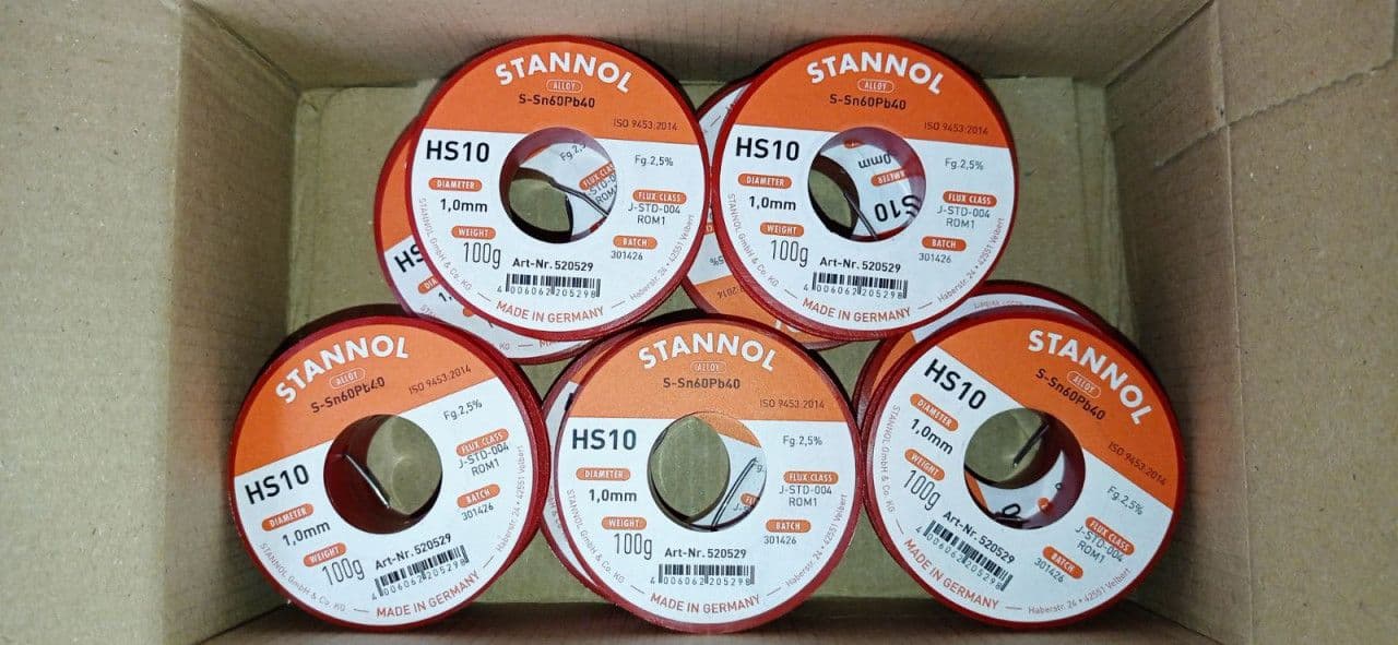 TINOL 1mm - 100gr (STANNOL HS10, Sn60Pb40) — slika 4 od 6