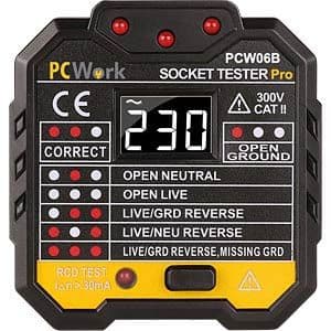 PCW06B tester utičnica sa šuko utikačem — slika 3 od 3