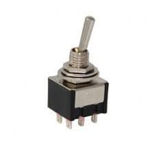DVOPOLNI KIP PREKIDAČ MTS-203-A2 2X ON-OFF-ON 250V/3A — slika 1 od 1