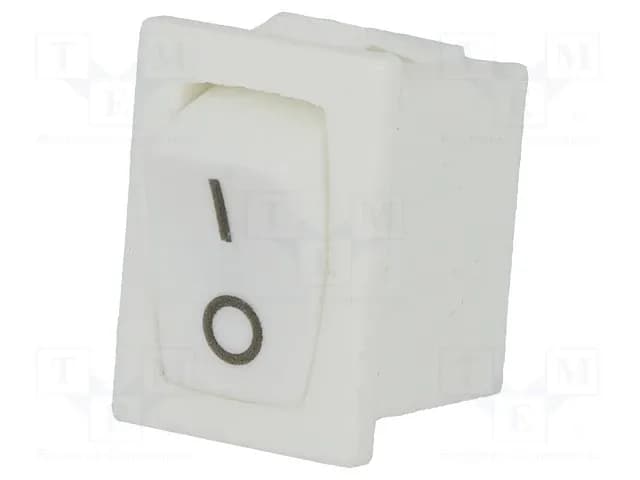Prekidač bijeli ON-OFF 250VAC/3A — slika 1 od 1