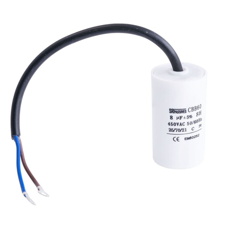 Motorni kondenzator 8uF/450V — slika 1 od 2