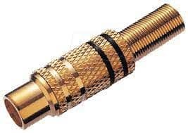 Činč pozlaćeni, za kabl, ženski, 6mm — slika 1 od 2