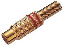 Činč pozlaćeni, za kabl, ženski, 6mm — slika 2 od 2