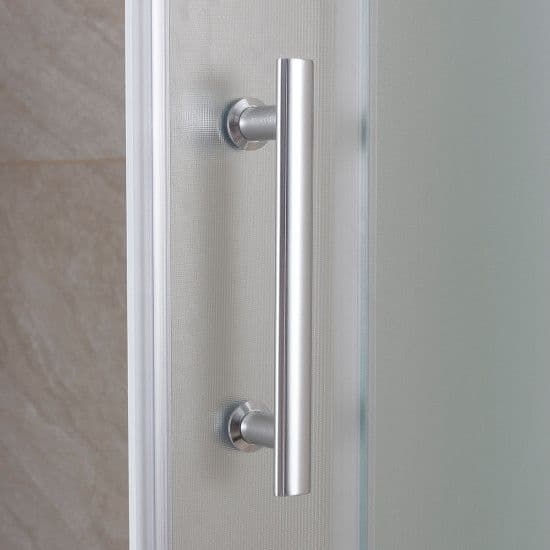 Tuš kabina polukružna + kada 90cm Mat Rocco — slika 5 od 11