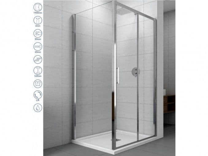 Tuš kabina kvadratna 70x195-6mm ELEMENT COPEN ATLAS I — slika 1 od 1