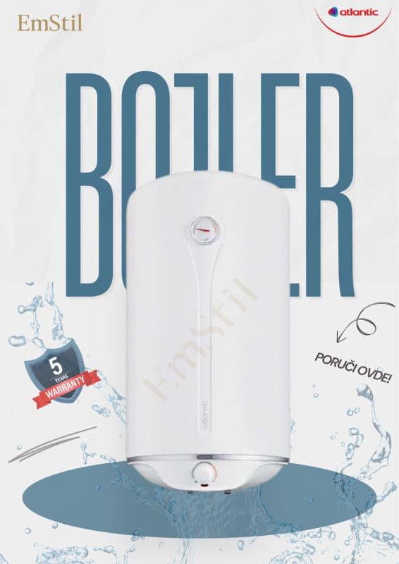 Bojler O'Pro Plus 80l Atlantik — slika 1 od 3