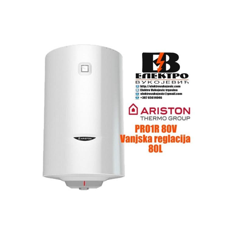 Bojler Bojleri Ariston PRO1 R 80 V , 80L — slika 1 od 2