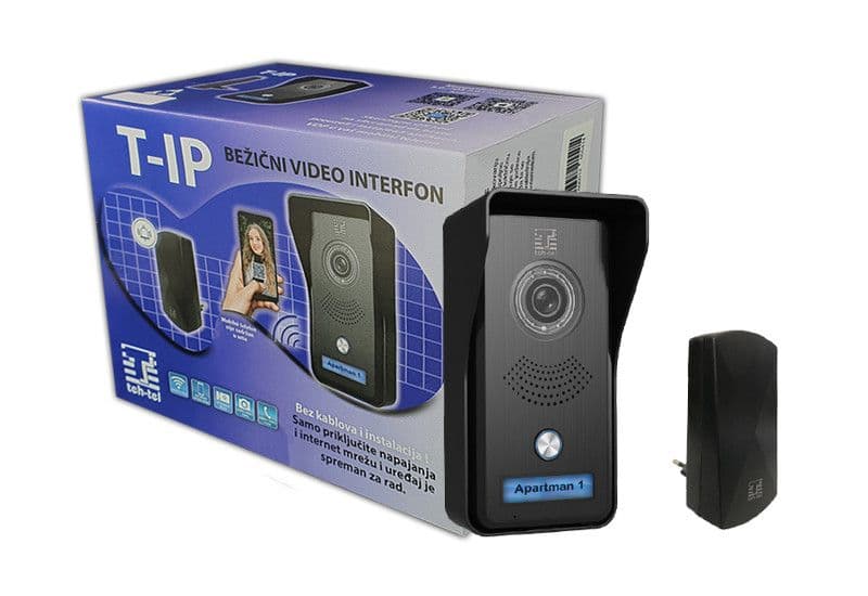 Wi-Fi smart video interfon za 1 stan Android iOS — slika 1 od 3