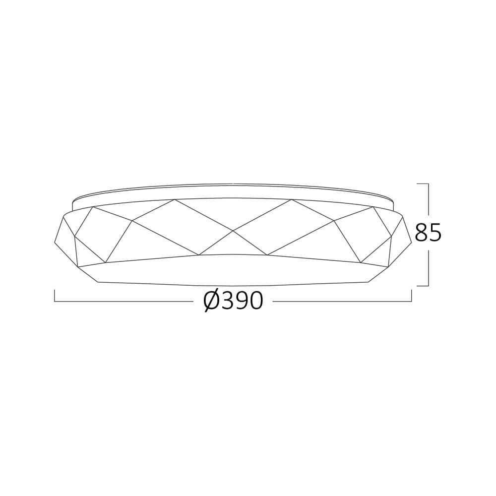 Plafonjerka LED plafonjera JADE 34W 3 u 1 boje svjetla Braytron — slika 4 od 5