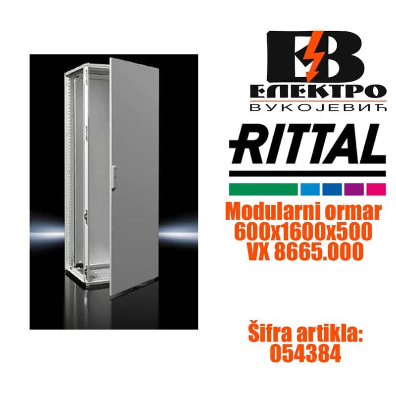 Industrijski modularni ormar 600x1600x500 Rittal — slika 2 od 2