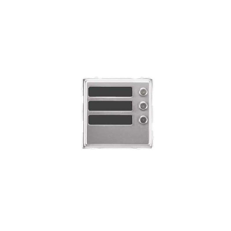 Modul 3 tipke Sinthesi 1148/13 Urmet interfon — slika 1 od 1