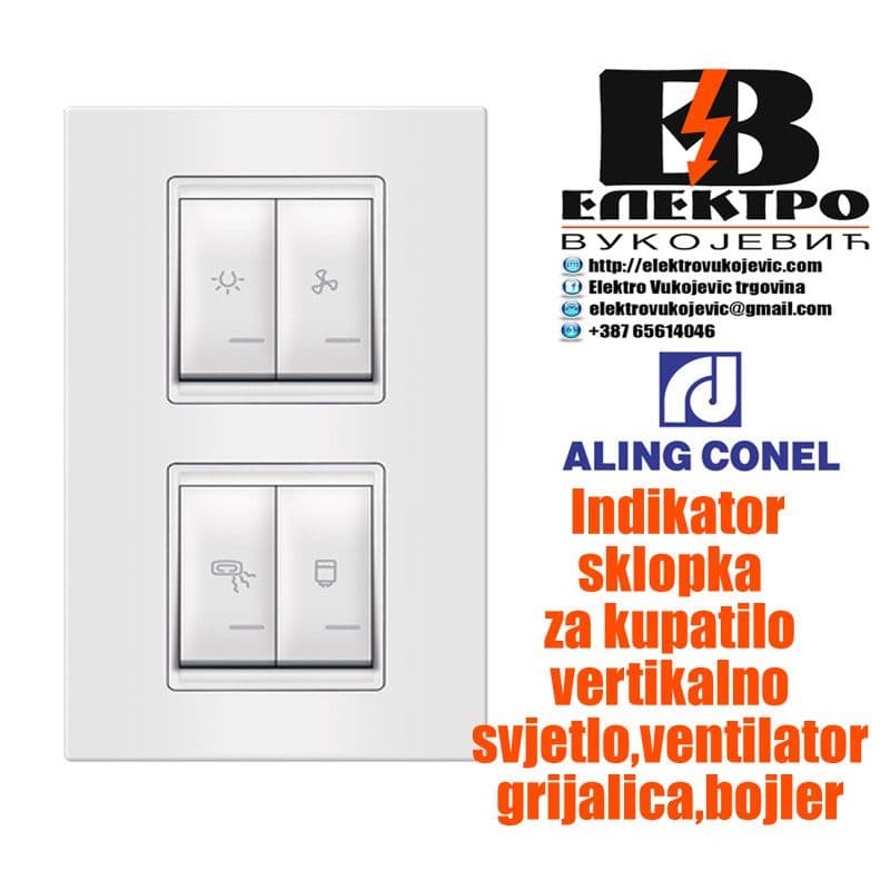 Indikator za kupatilo univerzalni 4X16A — slika 1 od 2