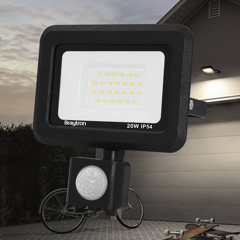 LED reflektor sa senzorom 20W 6500K Braytron — slika 2 od 7