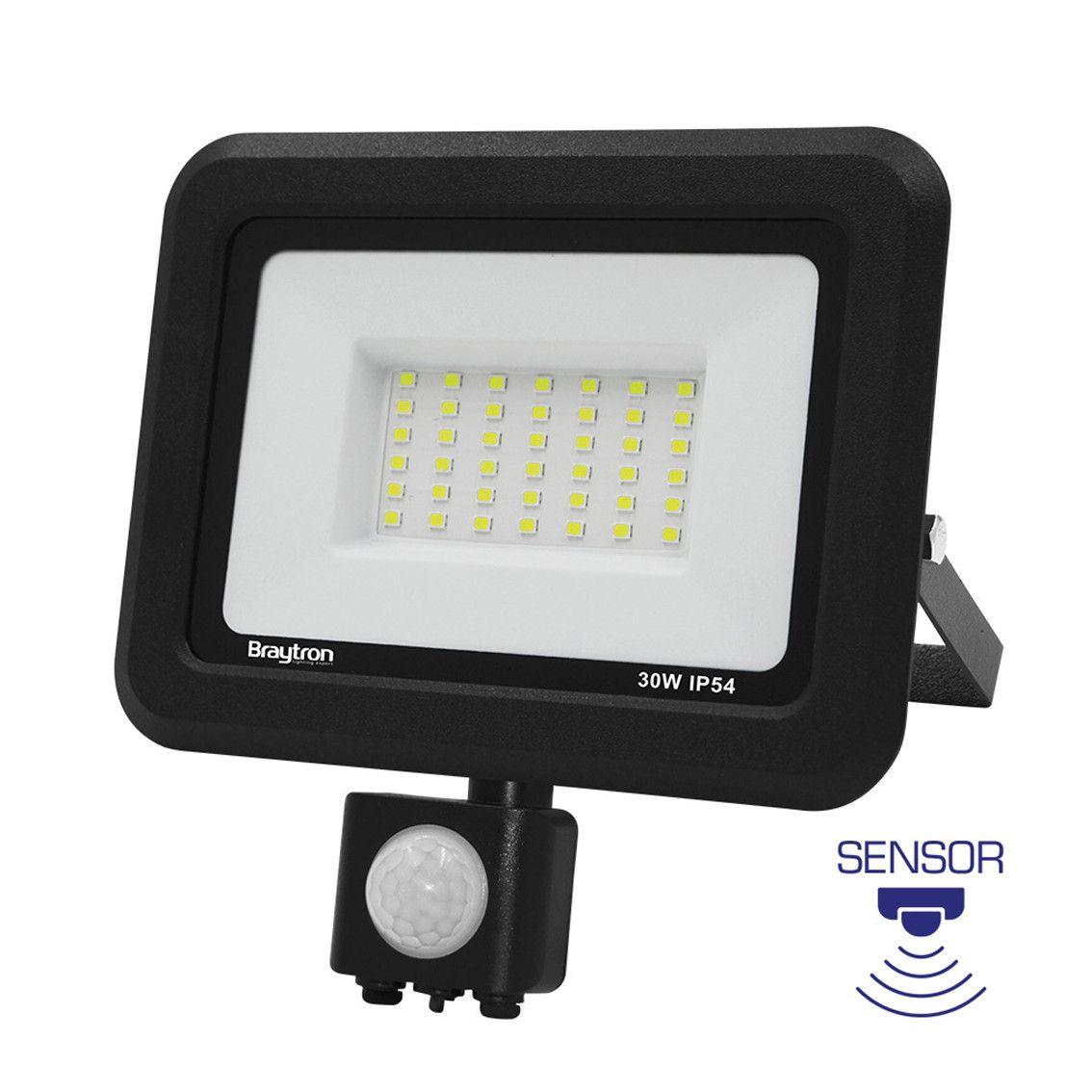 LED reflektor sa senzorom 30W 6500K Braytron — slika 1 od 6