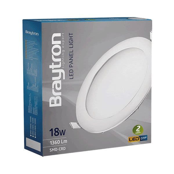 Led Panel Ugradni Krug 18W 6500K Braytron — slika 5 od 5