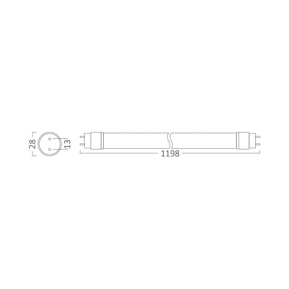 LED cijev G13 120cm 18W 6500K — slika 4 od 5