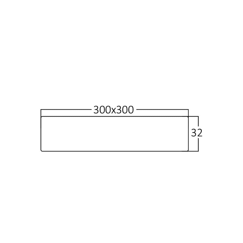 Led Panel Nadgradni Kvadratni 24W 4000K Braytron — slika 3 od 5