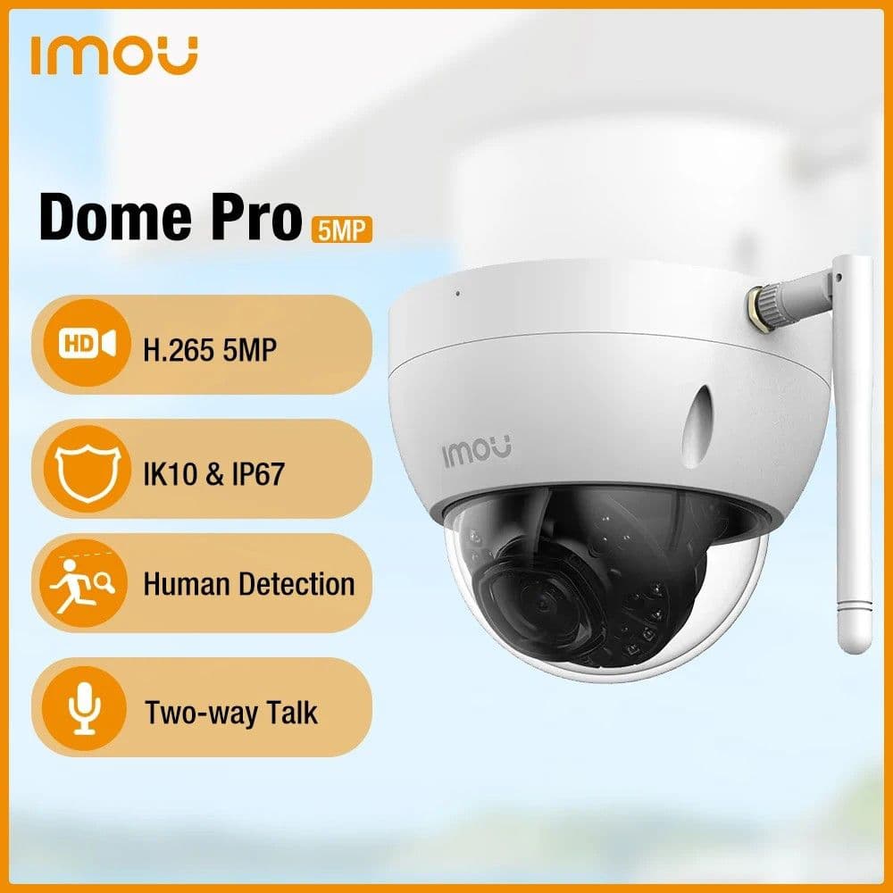 IMOU kamera Dome Pro 5MP WiFi Android — slika 17 od 17