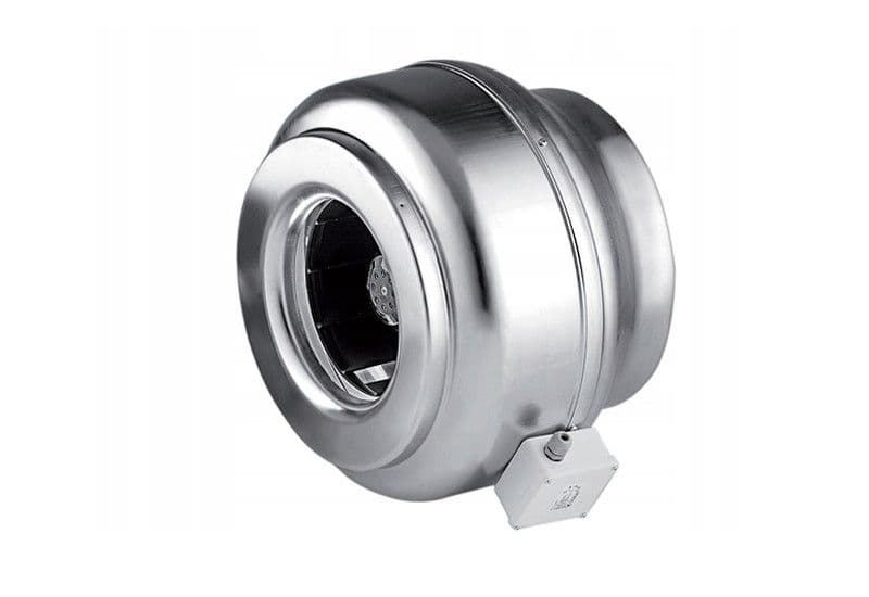 VENTILATOR CIJEVNI FI 125 CENTRIFUGALNI WK metalni FI125 — slika 1 od 1