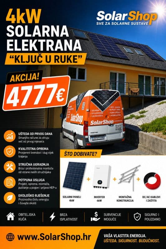 Solarne Elektrane - NAJPOVOLJNIJA SOLARNA OPREMA U BIH! — slika 2 od 11