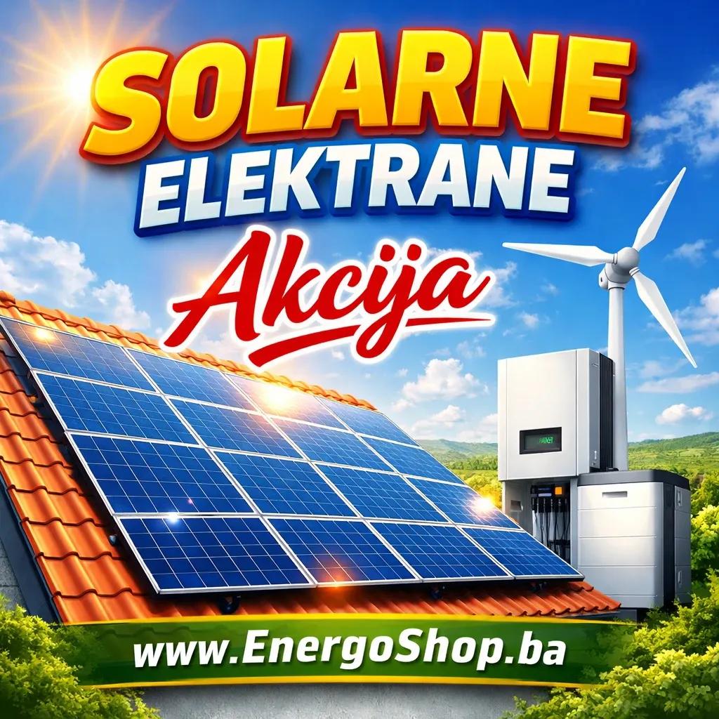Set OFF-GRID Solarna Elektrana Paneli Baterija struja bez mreže — slika 2 od 6