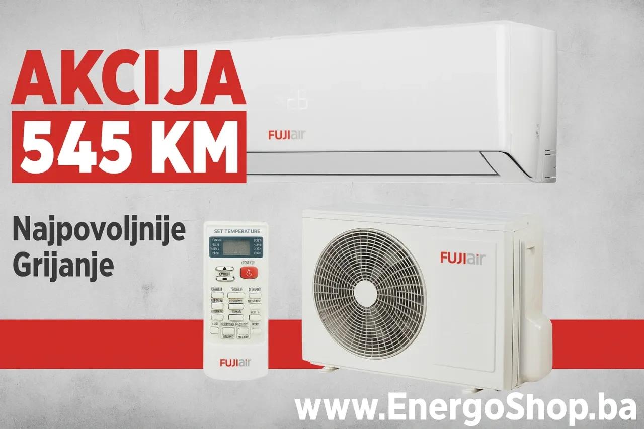 Klima uređaj FUJIAir Klime Inverter 3,5 kW Klima uredaji — slika 1 od 4