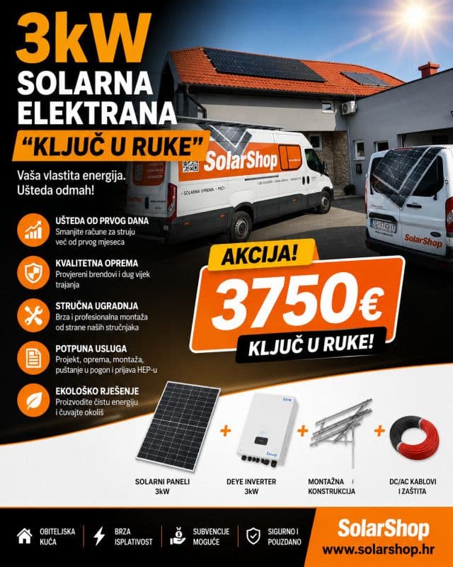 670W Solarni Paneli Akumulatori Solarne Elektrane Baterije — slika 6 od 11