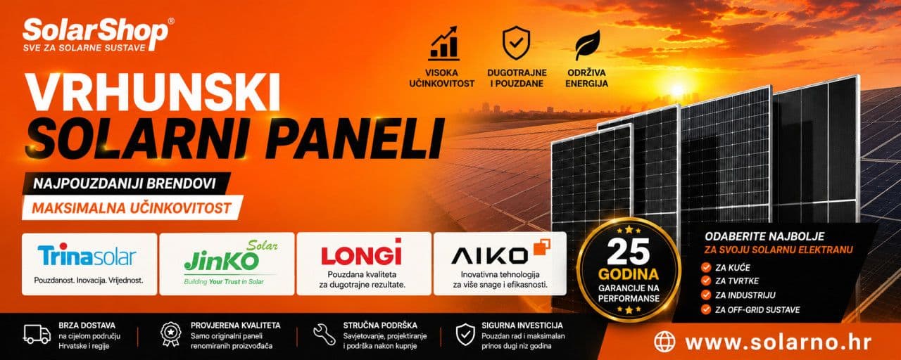 HIBRID 6kW Solarna elektrana Trofazna Solarni Paneli — slika 9 od 11