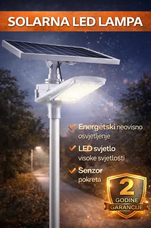 Solarna LED rasvjeta ulična LED lampe žarulje Solarni Paneli — slika 1 od 16