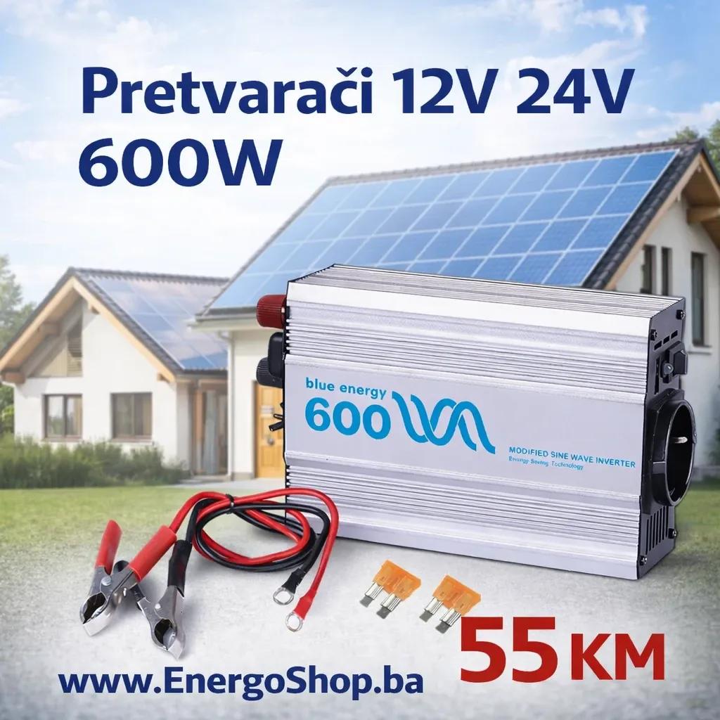 Pretvarač napona 300W - 1500W 12V Inverter Regulator — slika 1 od 11