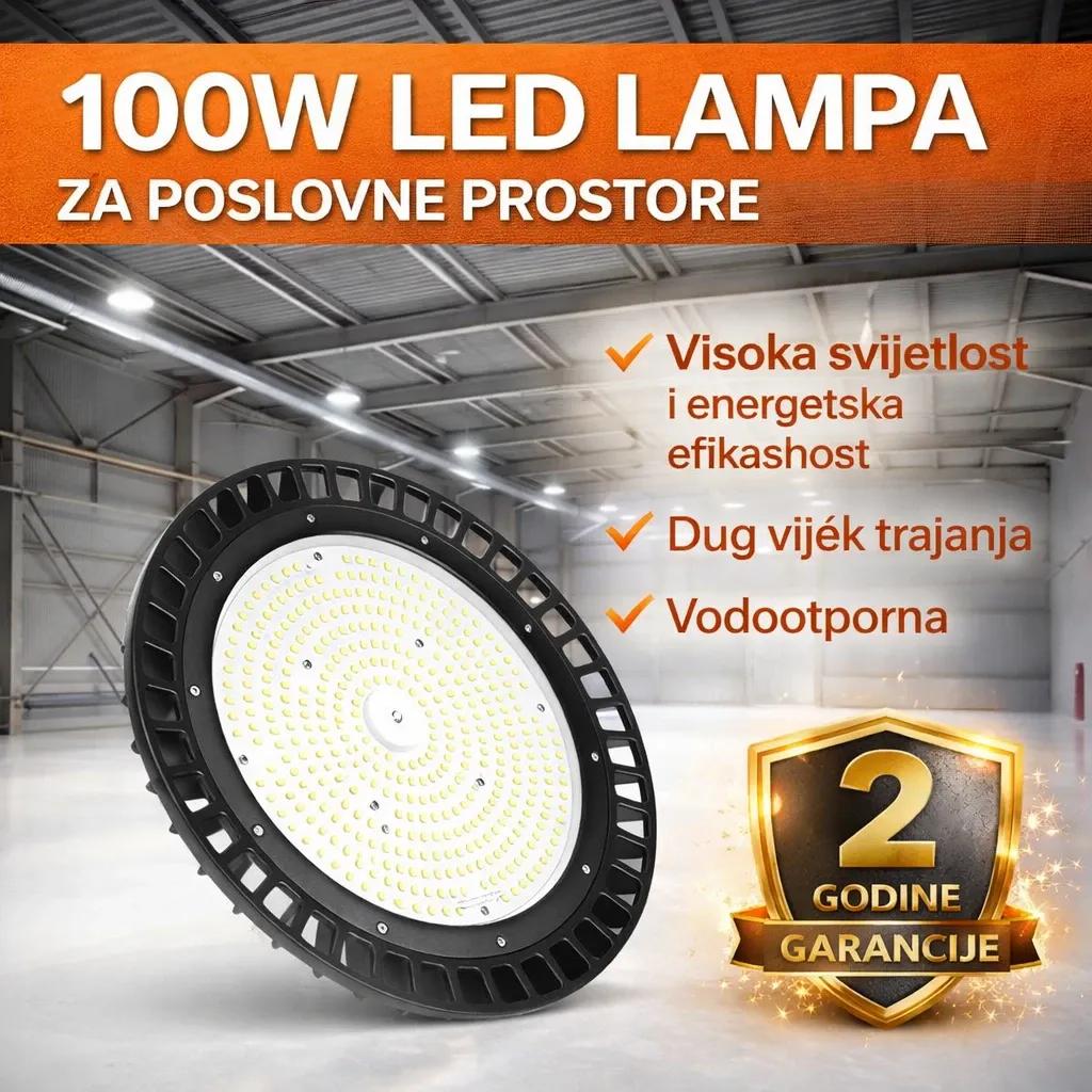 LED industrijska lampa Rasvjeta 100W Fuji LED — slika 1 od 9