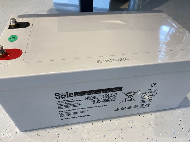 GEL Akumulator 7Ah-300Ah 12V Baterije Akumulatori — slika 6 od 8
