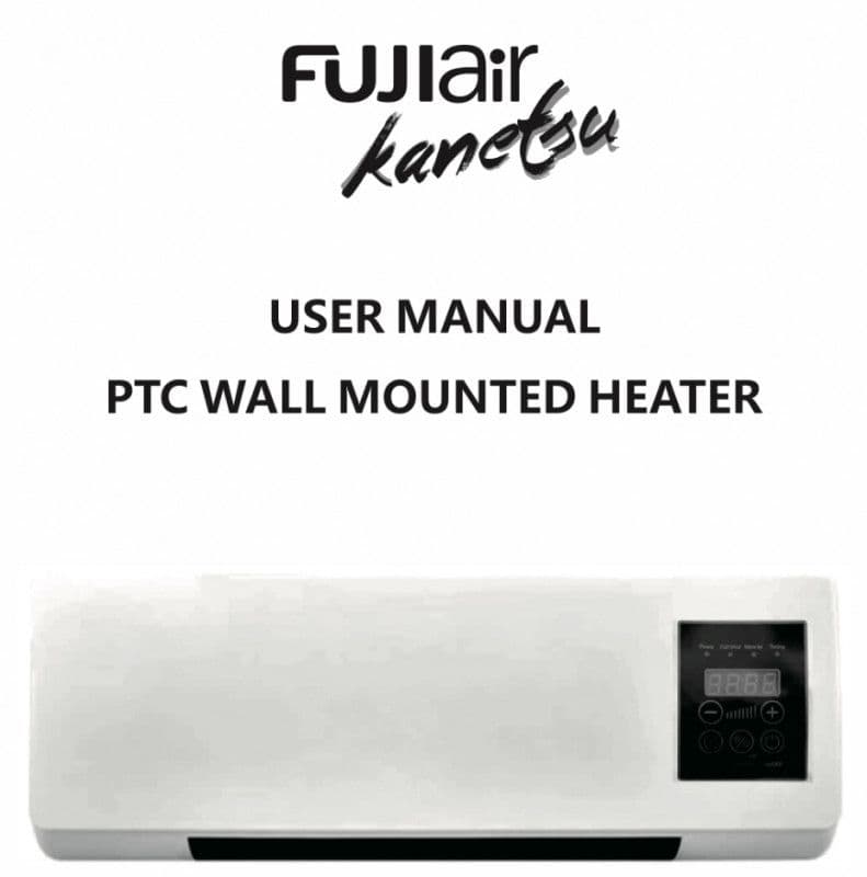 Grijalica FUJI 1800W Kanetsu sa daljinskim Grijalice Radijator — slika 11 od 16
