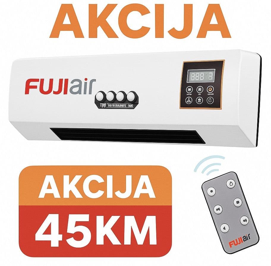 Grijalica FUJI 1800W Kanetsu sa daljinskim Grijalice Radijator — slika 2 od 16
