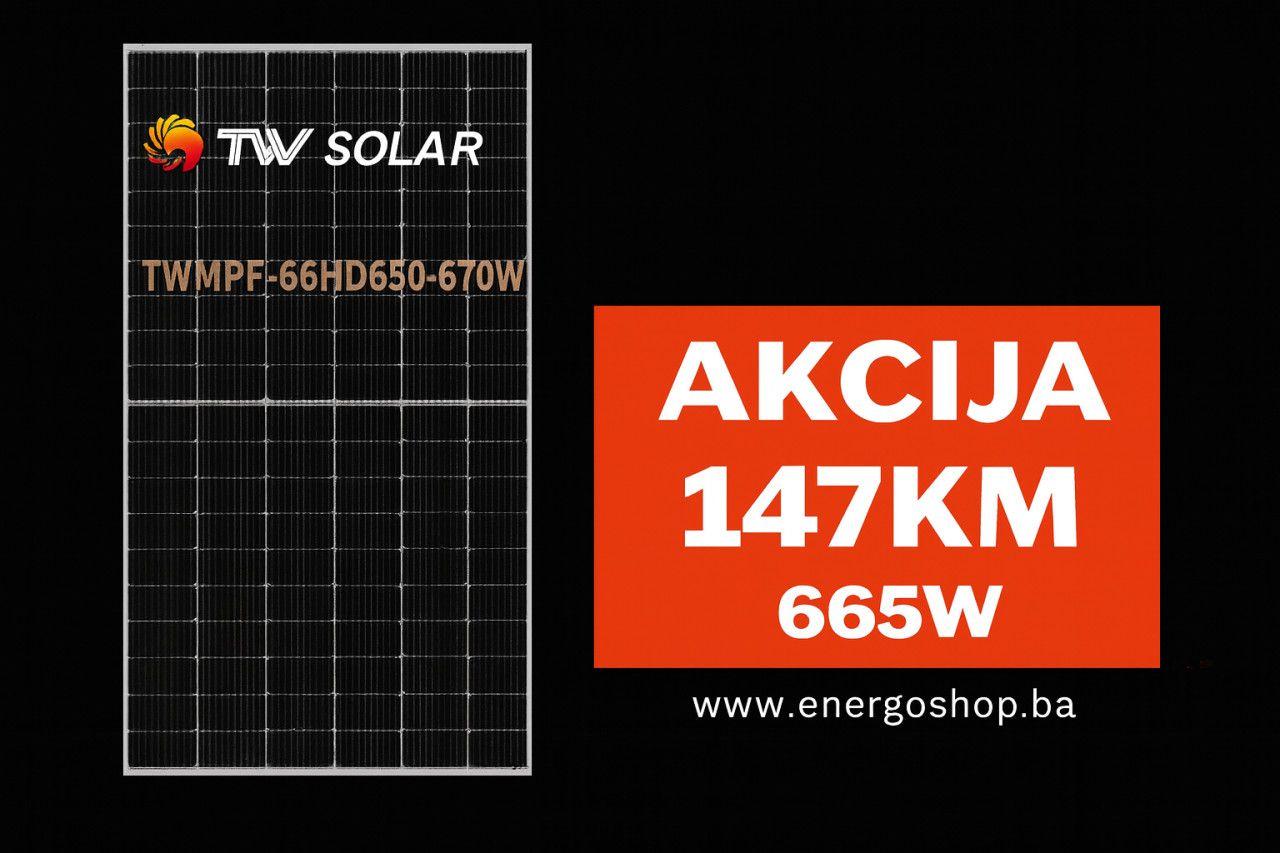 10kW Solarna Elektrana TROFAZNA Solarni Paneli Baterije — slika 7 od 10