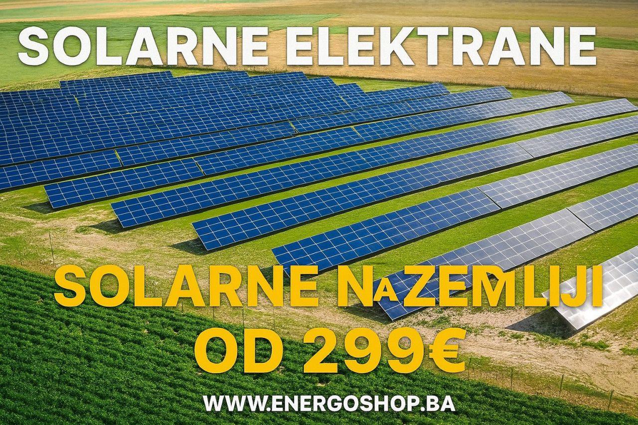 10kW Solarna Elektrana TROFAZNA Solarni Paneli Baterije — slika 2 od 10