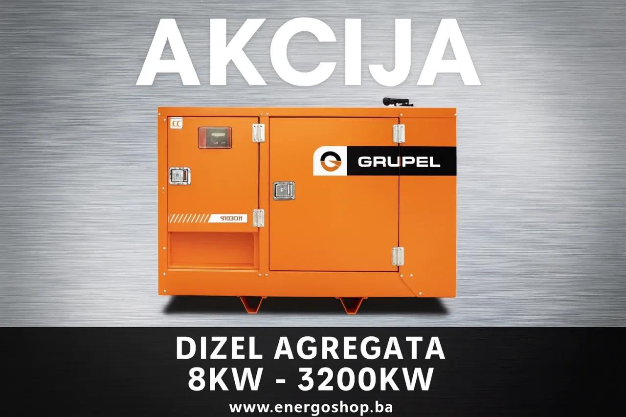 Agregat GRUPEL 20kVA EU proizvodnja dizel agregati — slika 1 od 20
