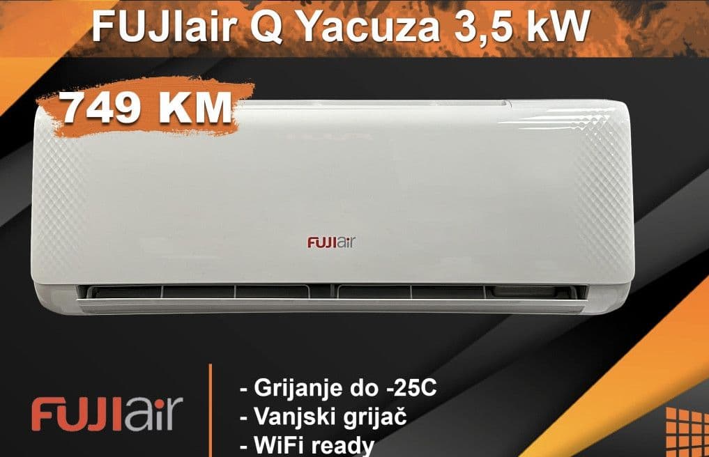 FUJI Klime uređaji Inverter klima uređaj 3,6 kW — slika 7 od 10