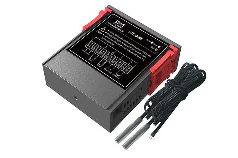 Dupli termostat Dual DM STC 3008 inkubator pilići jaja dva displeja — slika 4 od 4