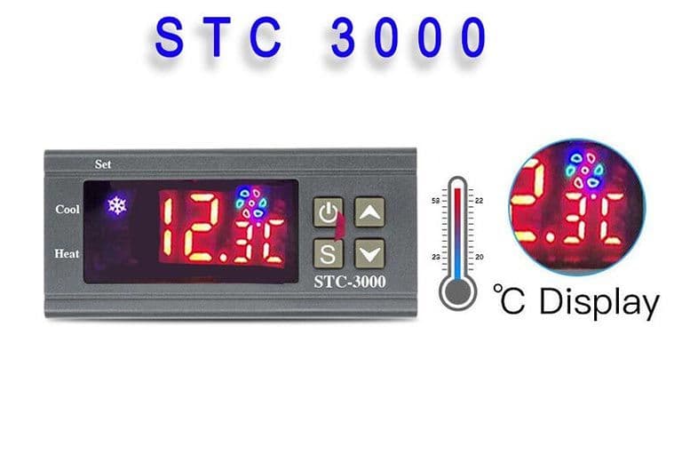 Termostat STC 3000 za hladnjake zamrzivače kompresore inkubatore temperaturu — slika 1 od 3