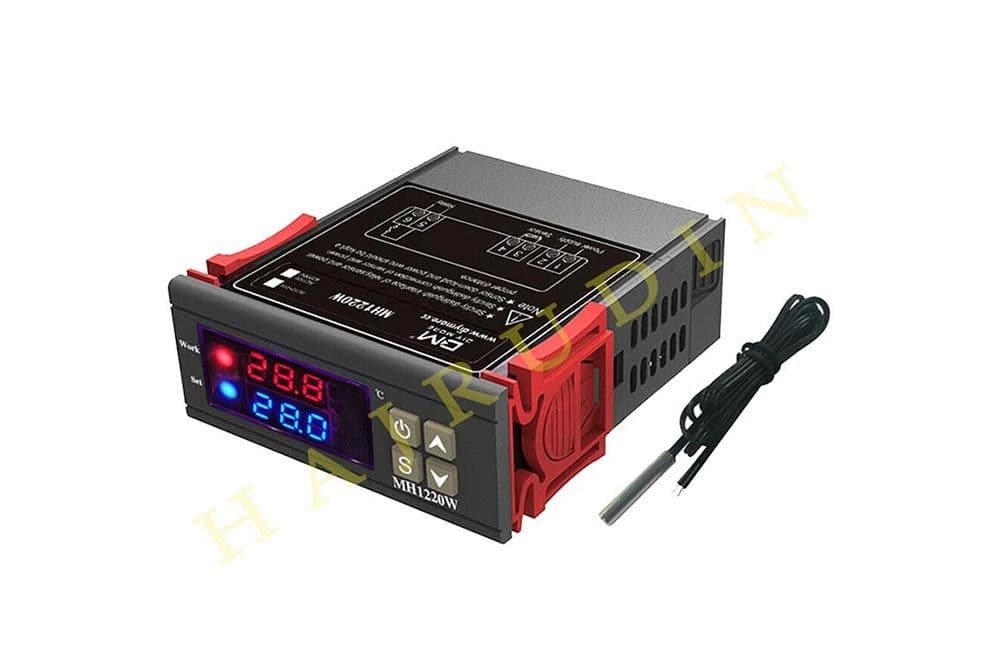 Termostat MH-1210W za inkubator -50 do 110C 10A 220V — slika 2 od 2