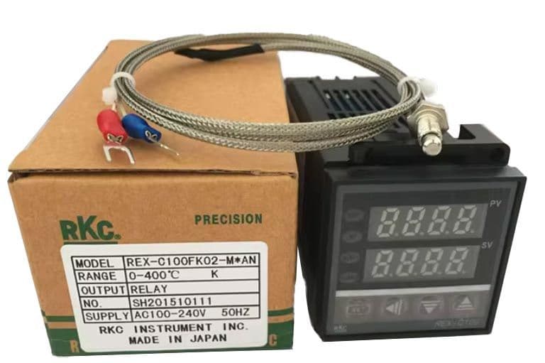 Termostat sa sondom 0-400C Rex C100 PID sa relejem — slika 1 od 1