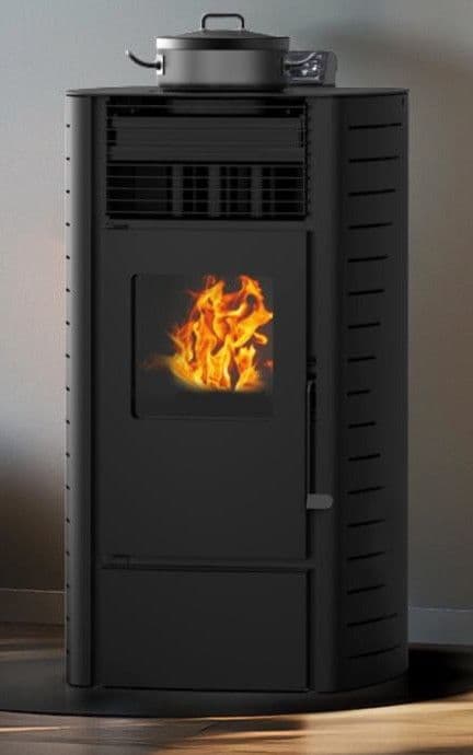 Šporet na pelet ili drva sa inox rernom Sole 8kW Peći Kamini — slika 3 od 9
