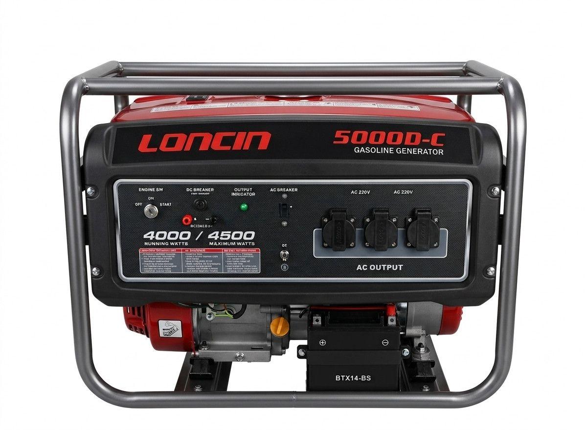 LONCIN Agregat LC5000D-C Benzinski Generator — slika 1 od 1