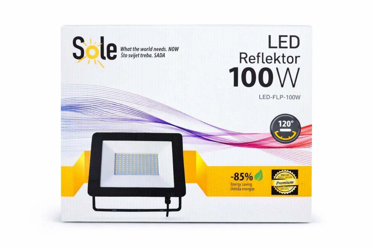 SOLE LED REFLEKTOR FLP 100W 4000K-5000K — slika 2 od 2