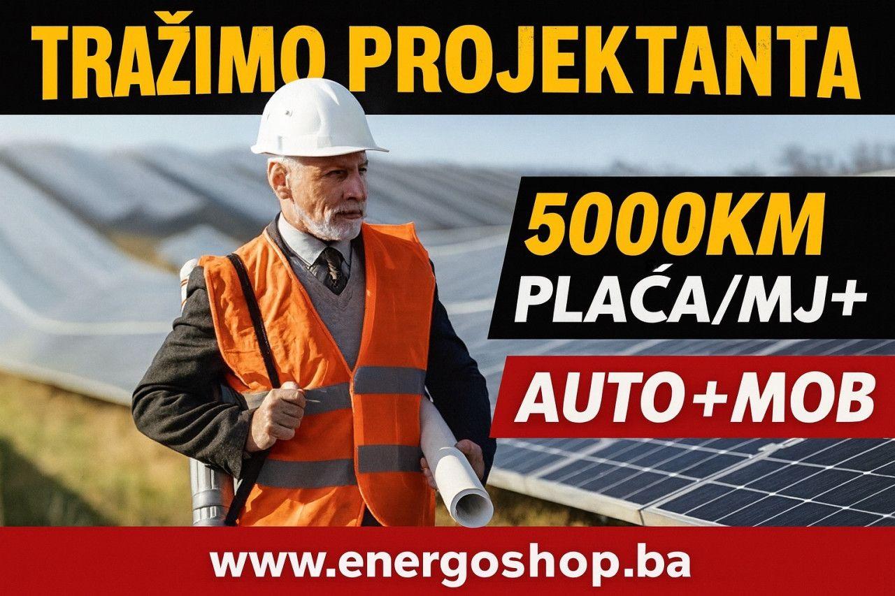 Tražimo Projektanta 5000KM Plaća Inženjer Posušje Posao — slika 1 od 7